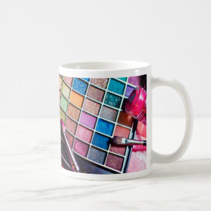 Mug Palette de maquillage et brosses - copie de beaut