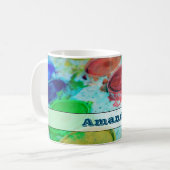 Mug Palette de peinture aquarelle pour artistes person (Devant gauche)