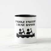 MUG PALETTE PLUS RAPIDEMENT, J'ENTENDS DES BANJOS (Centre)