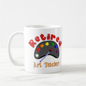 Mug Palette retirée de style de relief par 3D de (Gauche)