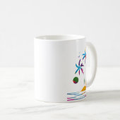 Mug Palm Beach Sunrise tropicale (Devant droit)