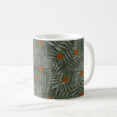 Mug Palm Feuilles & Oranges (Devant droit)