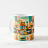 Mug Palm Springs Retro Vibes Coffee Cup (Devant gauche)
