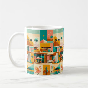 Mug Palm Springs Retro Vibes Coffee Cup