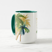 Mug Palm Tree Beach Wedding Favoriser (Devant gauche)