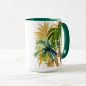 Mug Palm Tree Beach Wedding Favoriser (Devant droit)