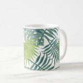 Mug Palm Tree Fronds Peinture hawaïenne (Devant droit)