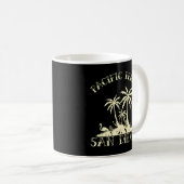 Mug Palm Tree Island Pacific Beach San Diego (Devant droit)
