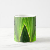 Mug Palm vert Frond avec Palm Tree (Centre)