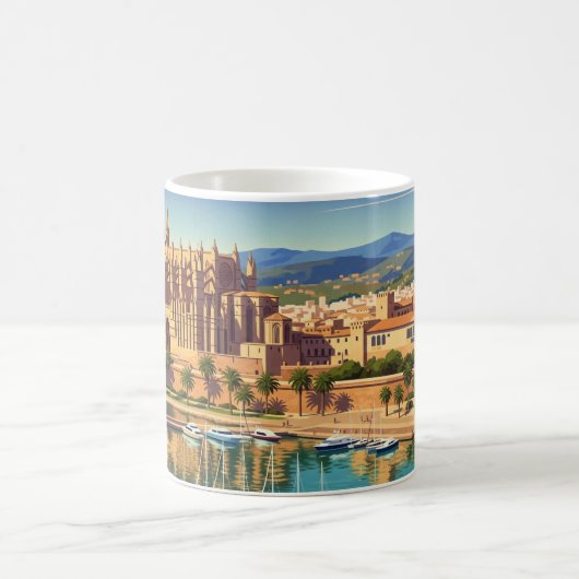Mug Palma de Mallorca Espagne Voyage (Centre)