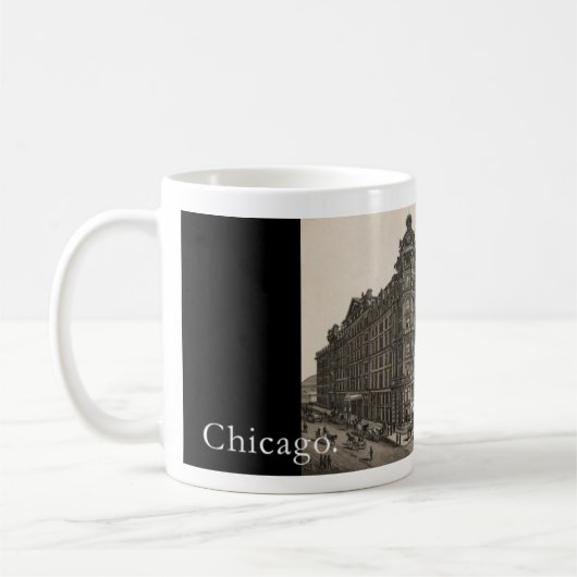 Mug Palmer House, Chicago 1880 (Gauche)