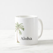 Mug Palmier Aloha (Devant droit)
