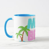 Mug Palmier de Miami Beach (Gauche)