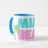 Mug Palmier de Miami Beach (Devant gauche)