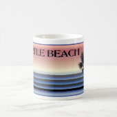 Mug Palmier de Sc de Myrtle Beach (Centre)
