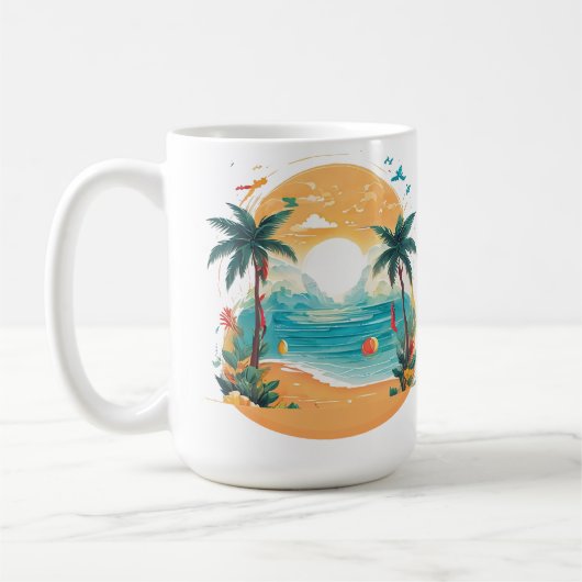 Mug Palmier de Sun Beach (Gauche)