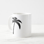 Mug Palmier noir (Devant gauche)