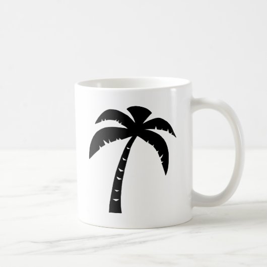 Mug Palmier noir (Droite)