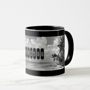 Mug Palmier Vintage Personnalisé