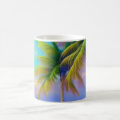 Mug Palmiers à la tombée de nuit Tropical (Centre)