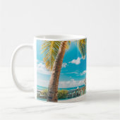 Mug Palmiers au coucher du soleil (Gauche)