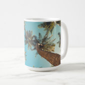 Mug Palmiers au cru tropical de plage (Devant droit)