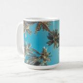 Mug Palmiers au cru tropical de plage (Devant gauche)