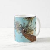 Mug Palmiers au cru tropical de plage (Devant droit)