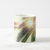 Mug Palmiers, Ciel Toné Vintage. (Centre)