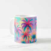 Mug Palmiers colorés (Devant gauche)
