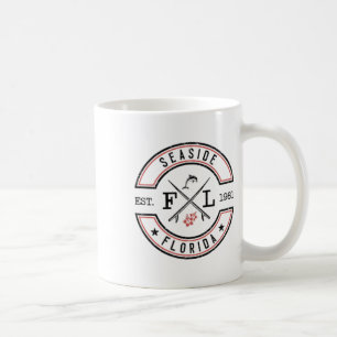 Mug Palmiers de Floride au bord de la mer Vintage Fron