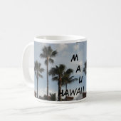 Mug Palmiers de Maui Hawaii (Devant gauche)