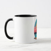 Mug Palmiers et plage (Gauche)