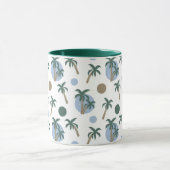 Mug Palmiers et points doux à l'intérieur (Centre)
