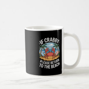 Mug Palmiers Océan Crabe Crabe