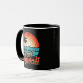 Mug Palmiers Plage Hawaïenne (Devant gauche)