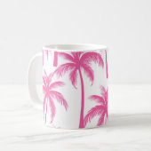 Mug Palmiers roses (Devant gauche)