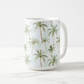 Mug Palmiers Tropicaux (Devant droit)