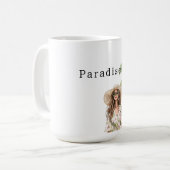 Mug Palmiers tropicaux Beach Girl (Devant gauche)