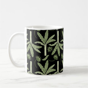 Mug palmiers tropicaux sans couture motif