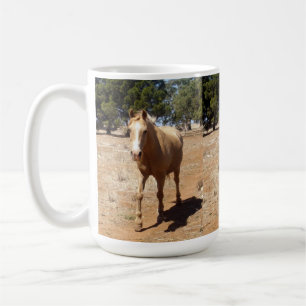Mug Palomino Horse Salutation, -