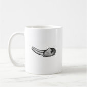 Mug Palourde de Geoduck (illustration noire et (Gauche)