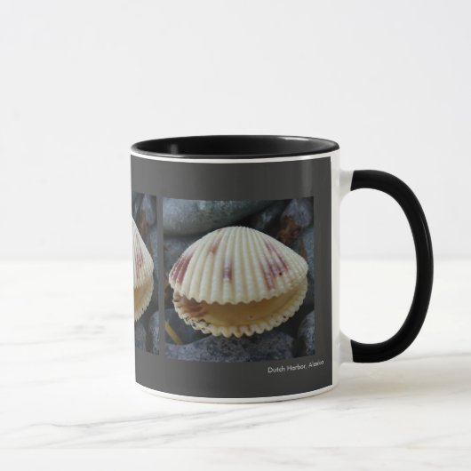 Mug Palourde repérée de coque sur l'île d'Unalaska (Droite)