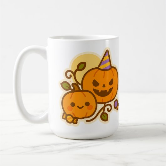 Mug Pals citrouilles - Kawaii Halloween (Gauche)
