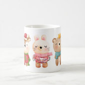 Mug Pals de Noël - Ours de rennes et lapin (Centre)