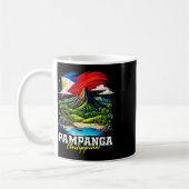 Mug Pampanga Philippines Souvenir Drapeau Philippin (Gauche)
