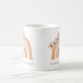 Mug Pampas Gris Boho Rainbow Meilleure Maman Jamais (Centre)