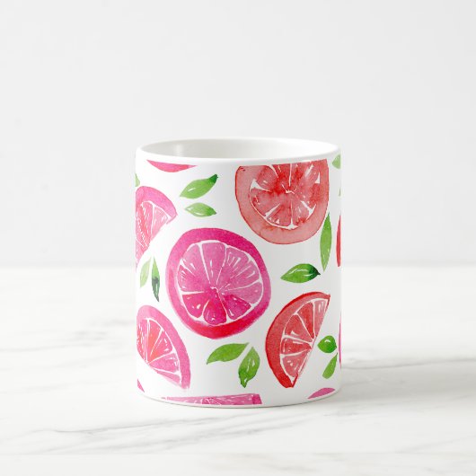 Mug Pamplemousse aquarelle (Centre)