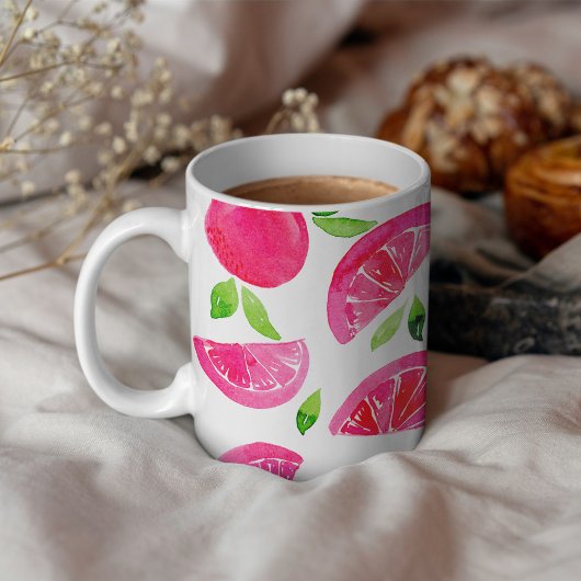Mug Pamplemousse aquarelle