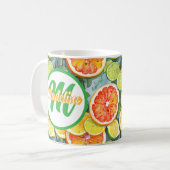 Mug Pamplemousse, citrons, limons et oranges agrumes (Devant gauche)